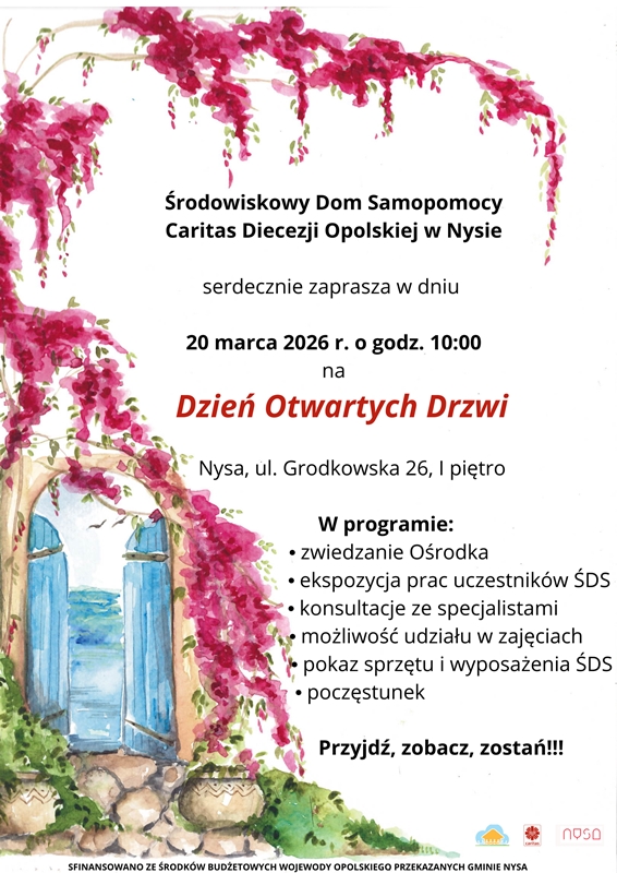 Dzień Otwartych Drzwi 2026 ŚDS w Nysie